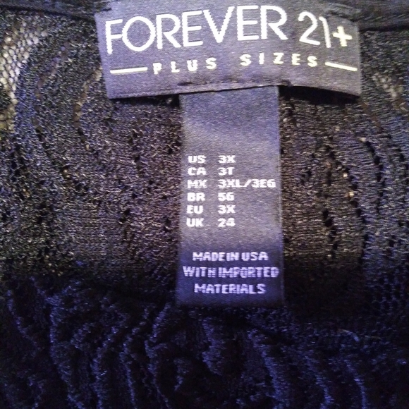 Forever 21 Lace crop top/skirt outfit - Picture 5 of 5